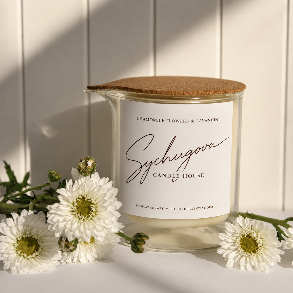 Chamomile & Lavandin Evening Skin Recovery — Massage Candle